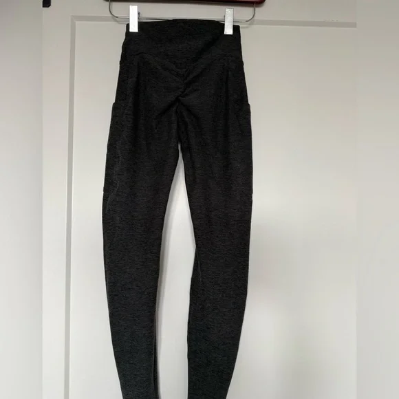 Bombshell Thrive Leggings with Pockets High Waist Gray XS - Picture 8 of 12